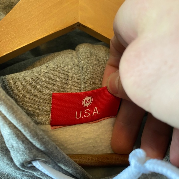 ULTRA RARE Vintage 1997 supreme hoodie Jeremy Scott wings hoodie - Picture 3 of 14